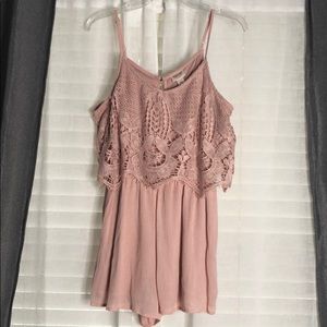 Eyelet Romper